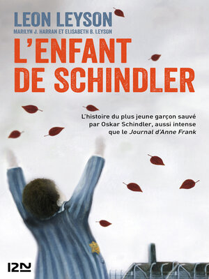 cover image of L'enfant de Schindler